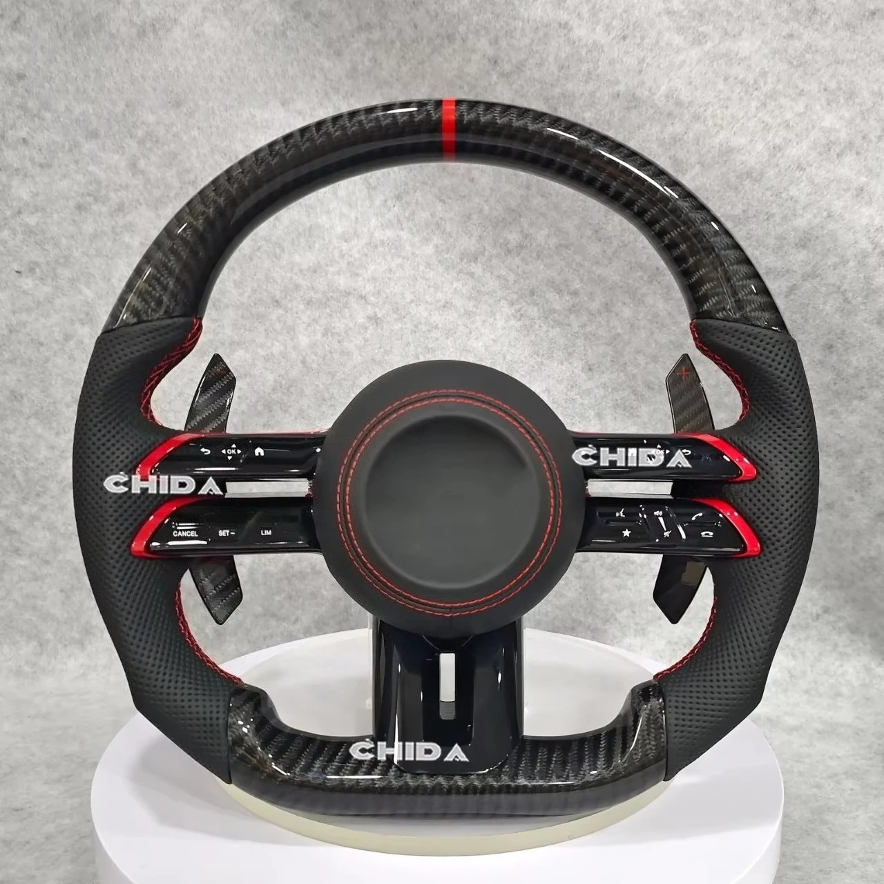 High Quality Carbon Fiber AMG Steering Wheel For Mercedes Benz W204 W205 W206 W211 W212 W176 W213 W210 W124 W177 CLS GLE GLC
High Quality Carbon Fiber AMG Steering Wheel For Mercedes Benz W204 W205 W206 W211 W212 W176 W213 W210 W124 W177 CLS GLE GLC