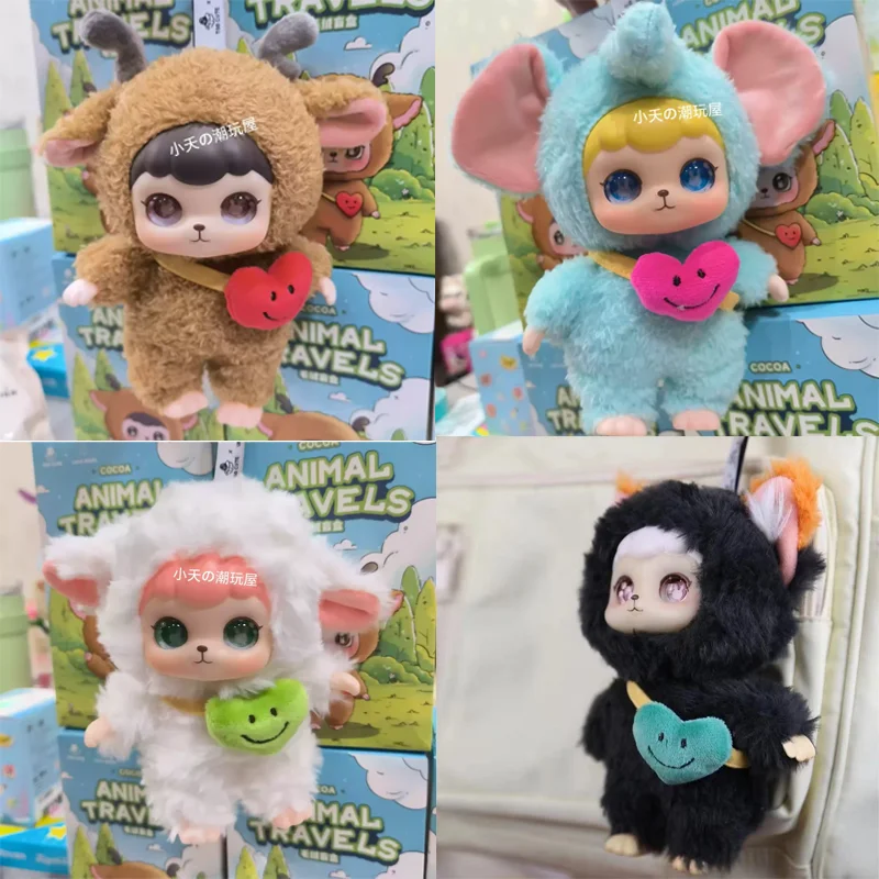 6pcs Cocoa Animal Travels Plush Blind Box Trendy Play Doll Movable Skeleton Mystery Box Surprise Toy Bag Pendant Decoration Gift
6pcs Cocoa Animal Travels Plush Blind Box Trendy Play Doll Movable Skeleton Mystery Box Surprise Toy Bag Pendant Decoration Gift