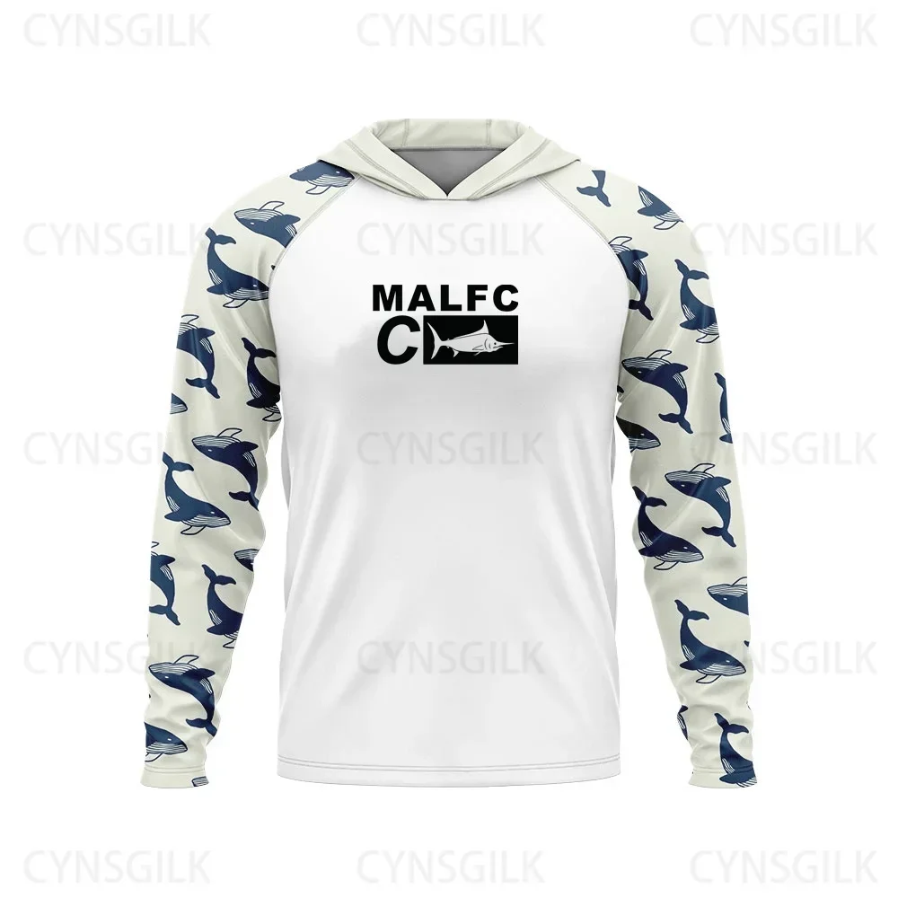 MALFC женская и мужская рубашка с капюшоном для рыбалки, футболка с длинными рукавами для рыбалки, защита от ультрафиолета, одежда для рыбалки
MALFC женская и мужская рубашка с капюшоном для рыбалки, футболка с длинными рукавами для рыбалки, защита от ультрафиолета, одежда для рыбалки