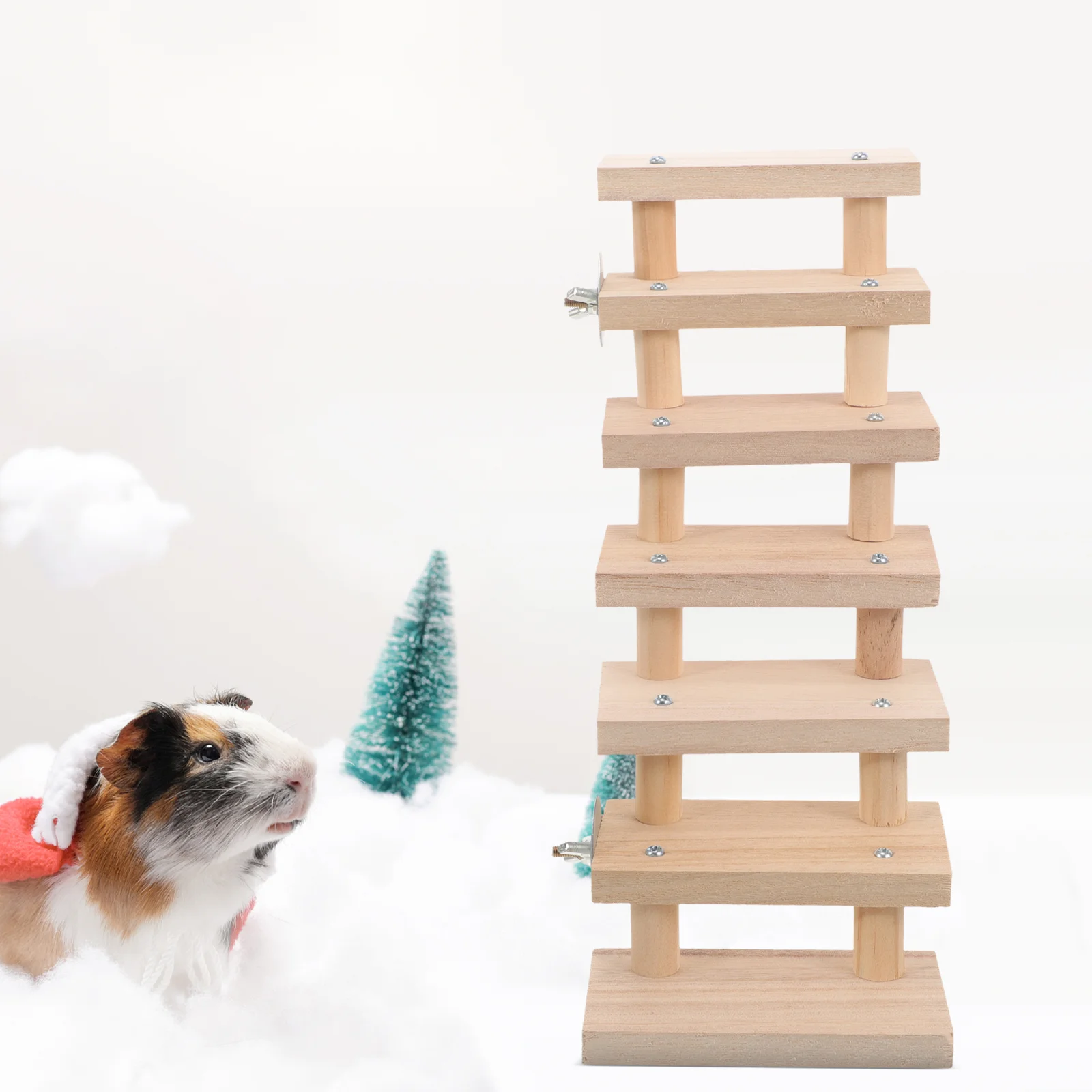 Hamster Climbing Ladder Pet Bite-resistant Appendix Chinchilla Toy Wooden Cage Travel Toys
Hamster Climbing Ladder Pet Bite-resistant Appendix Chinchilla Toy Wooden Cage Travel Toys