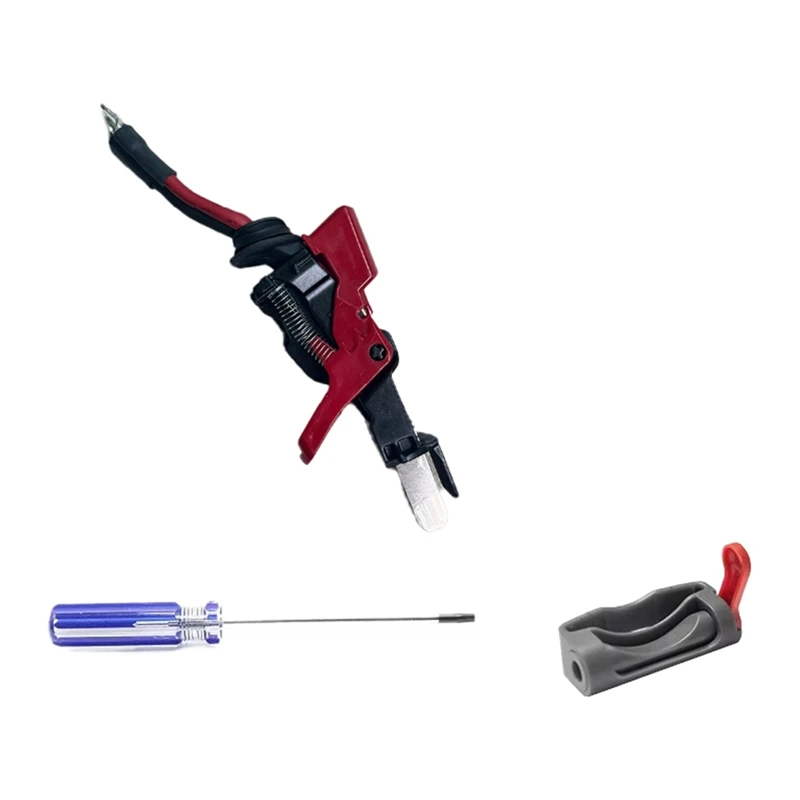 Триггерный переключатель в сборе/замена кнопки для пылесоса Dyson V8/SV12, переключатель питания, запасные части
Триггерный переключатель в сборе/замена кнопки для пылесоса Dyson V8/SV12, переключатель питания, запасные части