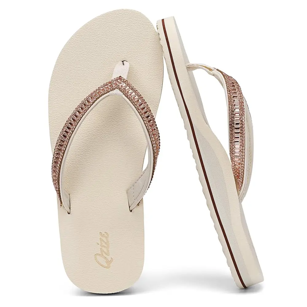 Women's Flip Flops with Rhinestone, Arch Support Yoga Mat Comfortable Lightweight Walking Summer Beach Thong Sandals
Women's Flip Flops with Rhinestone, Arch Support Yoga Mat Comfortable Lightweight Walking Summer Beach Thong Sandals