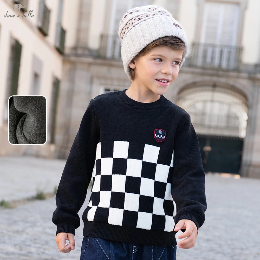 Dave Bella, детский осенне-зимний пуловер, свитер для мальчиков, хлопковый милый вязаный свитер, верхняя одежда, детская одежда DK4254891
Dave Bella, детский осенне-зимний пуловер, свитер для мальчиков, хлопковый милый вязаный свитер, верхняя одежда, детская одежда DK4254891