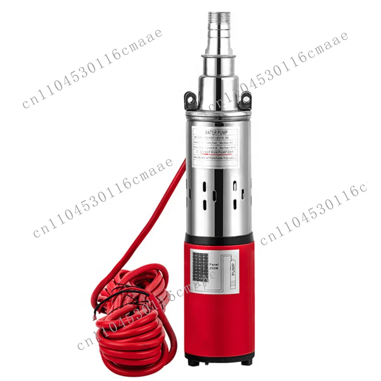 Suitable for electric brushless solar water pump drilling submersible agricultural irrigation
Suitable for electric brushless solar water pump drilling submersible agricultural irrigation