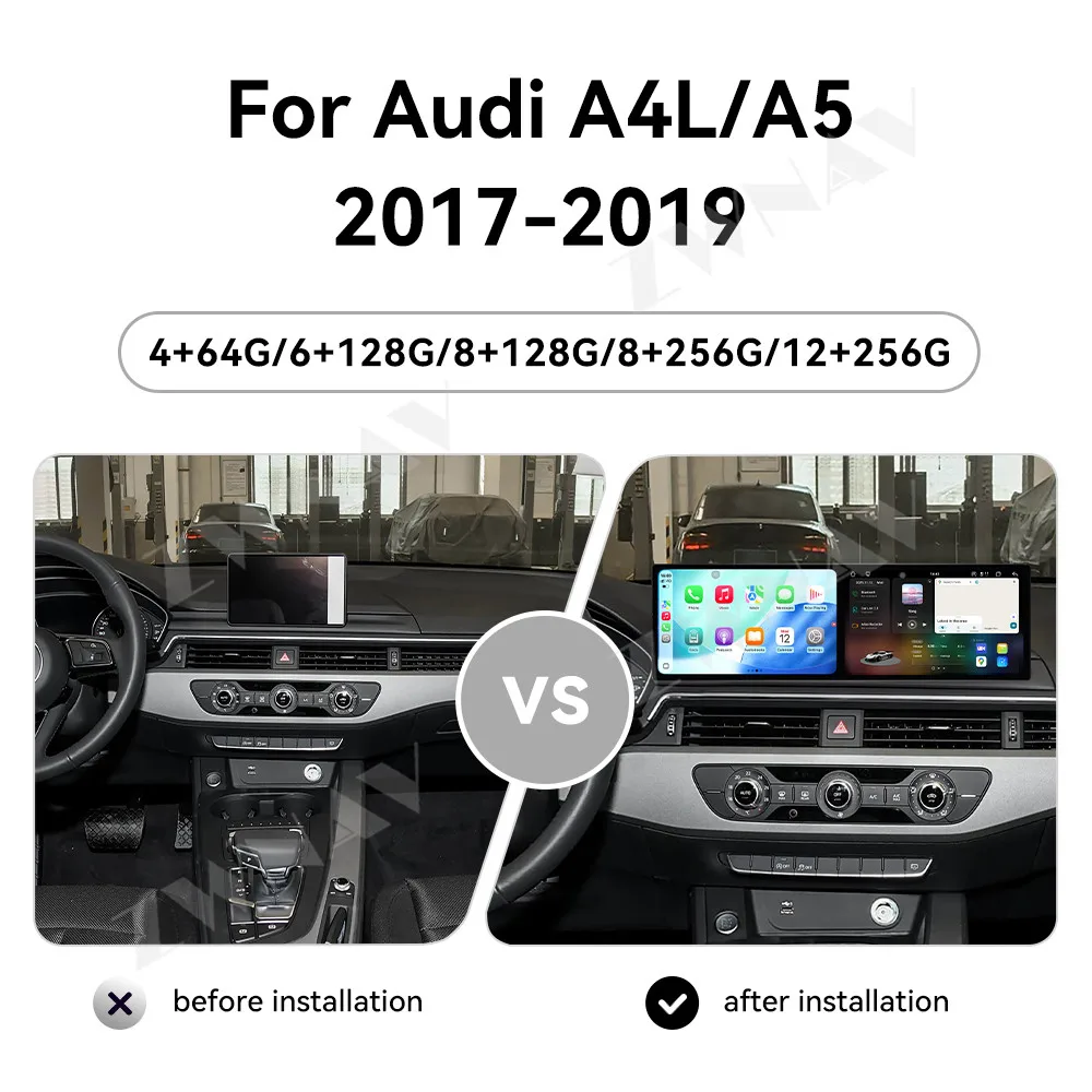 For Audi A4L/A5 2017-2019 Android 15 Dual 9.1 Inch HD Touch Screen Car GPS Multimedia Player Wireless Carplay Android Auto
For Audi A4L/A5 2017-2019 Android 15 Dual 9.1 Inch HD Touch Screen Car GPS Multimedia Player Wireless Carplay Android Auto