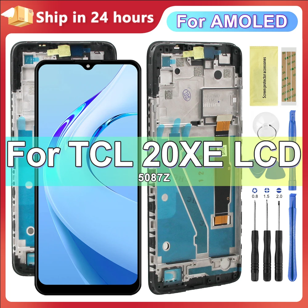 Премиум 20XE ЖК-дисплей для TCL 20 XE 5087Z, ЖК-дисплей, преобразователь сенсорного экрана в сборе, замена для TCL 20XE, замена экрана
Премиум 20XE ЖК-дисплей для TCL 20 XE 5087Z, ЖК-дисплей, преобразователь сенсорного экрана в сборе, замена для TCL 20XE, замена экрана