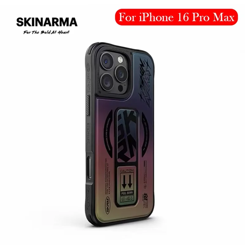 Чехол SKINARMA для iPhone 16 Pro Max, кронштейн, подушка безопасности, задняя крышка
Чехол SKINARMA для iPhone 16 Pro Max, кронштейн, подушка безопасности, задняя крышка