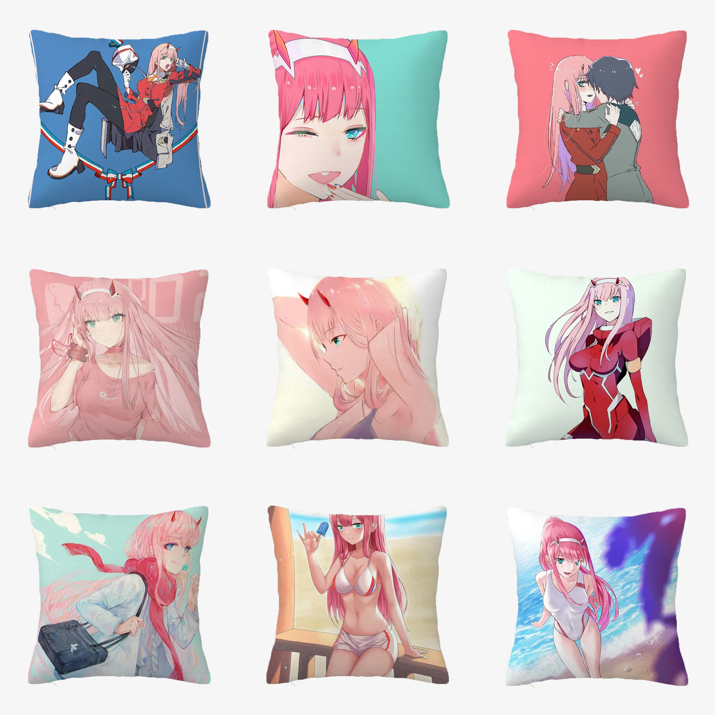 Double Sided Printing FranXX Anime Pillow Covers for Bed Pillows Decor Home Short Plush Cushion Cover Decorative Pillowcases
Double Sided Printing FranXX Anime Pillow Covers for Bed Pillows Decor Home Short Plush Cushion Cover Decorative Pillowcases