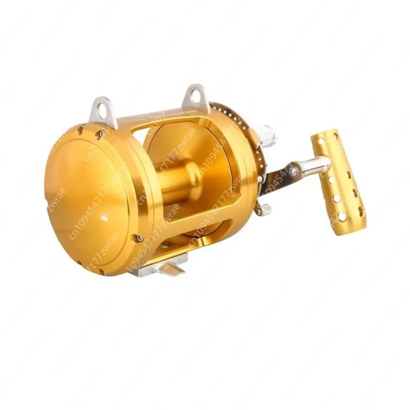 Metal dual speed towing fishing wheel 50W80W sea fishing wheel deep offshore iron plate ship fishing
Metal dual speed towing fishing wheel 50W80W sea fishing wheel deep offshore iron plate ship fishing