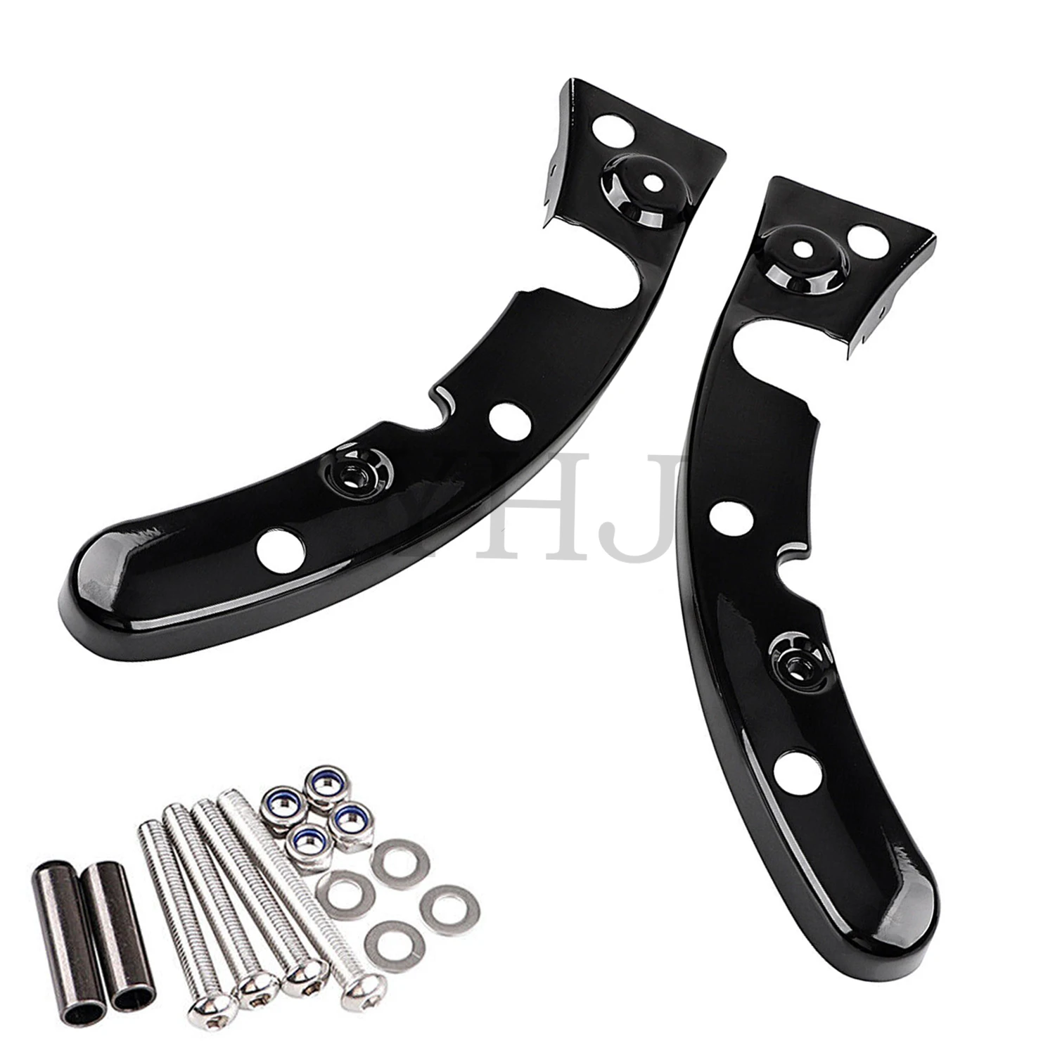 Motorcycle Rear Fender Strut Covers For Harley Touring Road King Electra Street Glide FLHTC FLHTCU FLTRU 2009-2013 Black/Chrome
Motorcycle Rear Fender Strut Covers For Harley Touring Road King Electra Street Glide FLHTC FLHTCU FLTRU 2009-2013 Black/Chrome