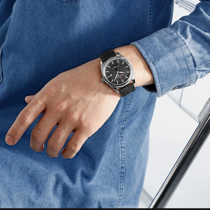 Top Brand NAVIFORCE Luxury Quartz Men Watch Original Alloy Leather Strap Waterproof Fashion Watch for Man Sports Wrist Watches
Top Brand NAVIFORCE Luxury Quartz Men Watch Original Alloy Leather Strap Waterproof Fashion Watch for Man Sports Wrist Watches