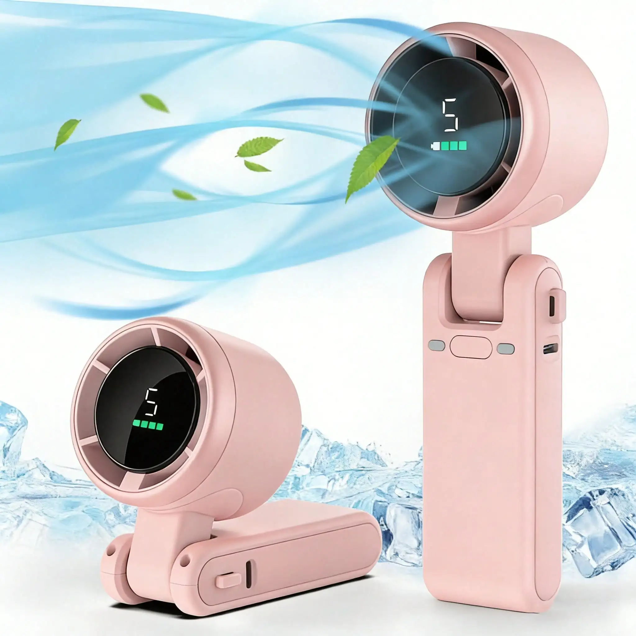 Portable Handheld Turbo Fan, 5 Gear Wind, Battery Operated, Up To 12 Working Hours, 3 IN 1 Hand Fan With Air Turbo Tech Cooling
Portable Handheld Turbo Fan, 5 Gear Wind, Battery Operated, Up To 12 Working Hours, 3 IN 1 Hand Fan With Air Turbo Tech Cooling
