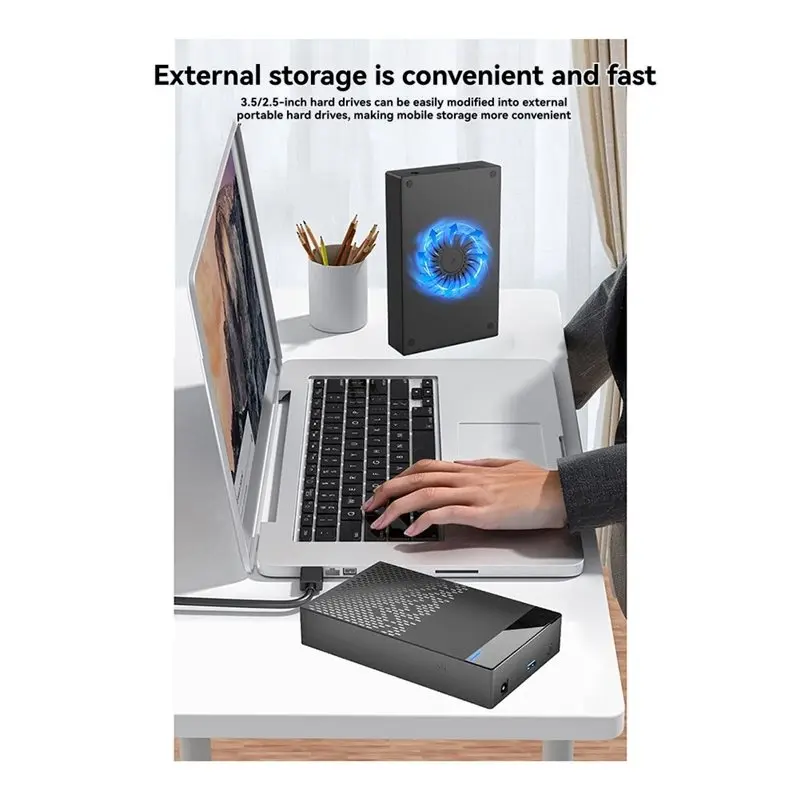 AYHF Z50 Tool-Free 3.5" Portable Hard Drive Enclosure USB 3.0 SATA Interface Up To 22TB Support For Desktop HDD/SSD Storage
AYHF Z50 Tool-Free 3.5" Portable Hard Drive Enclosure USB 3.0 SATA Interface Up To 22TB Support For Desktop HDD/SSD Storage