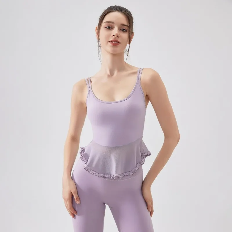 Air Feeling Mesh Patchwork Lace Back Yoga Tank Top Built in Bra Pilates Fitness Sports Bra
Air Feeling Mesh Patchwork Lace Back Yoga Tank Top Built in Bra Pilates Fitness Sports Bra