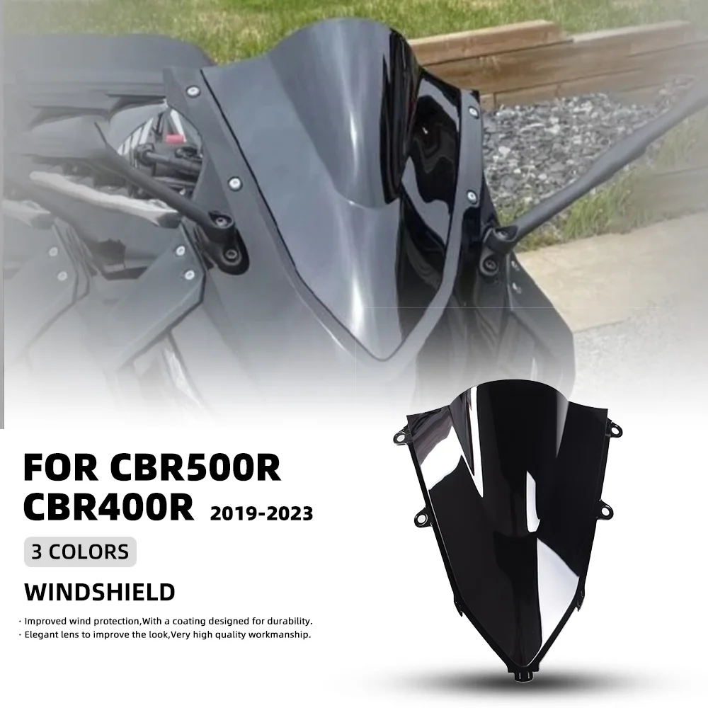 FOR Honda CBR650R CBR500R CBR400R 2019 2020 2021 2022 2023 Front Wind Deflector Windscreen Guard Accessories CBR 650R 500R 400R
FOR Honda CBR650R CBR500R CBR400R 2019 2020 2021 2022 2023 Front Wind Deflector Windscreen Guard Accessories CBR 650R 500R 400R