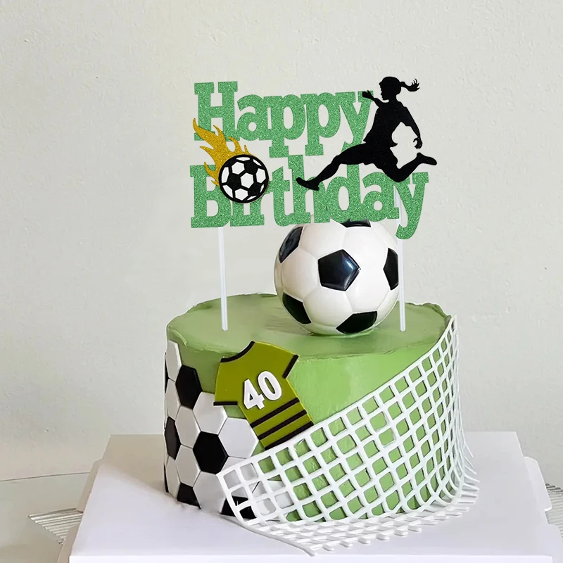 Football Happy Birthday Party Cake Topper Boys Soccer Cake Decor Accessories Gifts Kids Birthday Favors Baby Shower Supplies
Football Happy Birthday Party Cake Topper Boys Soccer Cake Decor Accessories Gifts Kids Birthday Favors Baby Shower Supplies