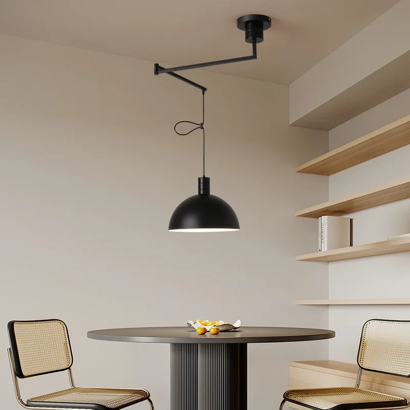 Nordic Vintage Simple Long Rod Chandelier Restaurant Chandelier Ceiling Movable Chandelier Living Room Study Bar Hanging Light
Nordic Vintage Simple Long Rod Chandelier Restaurant Chandelier Ceiling Movable Chandelier Living Room Study Bar Hanging Light