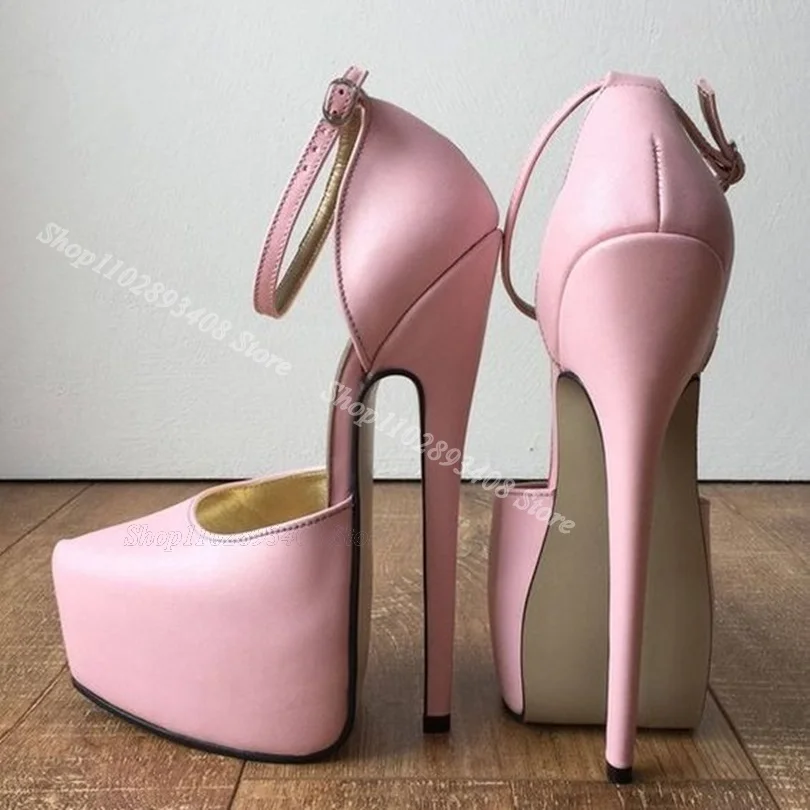 Pink Matte Leather Stiletto Women Pumps Platform Ankle Buckle Spring British Style Party Elegant Pumps 2024 Zapatos Para Mujere
Pink Matte Leather Stiletto Women Pumps Platform Ankle Buckle Spring British Style Party Elegant Pumps 2024 Zapatos Para Mujere