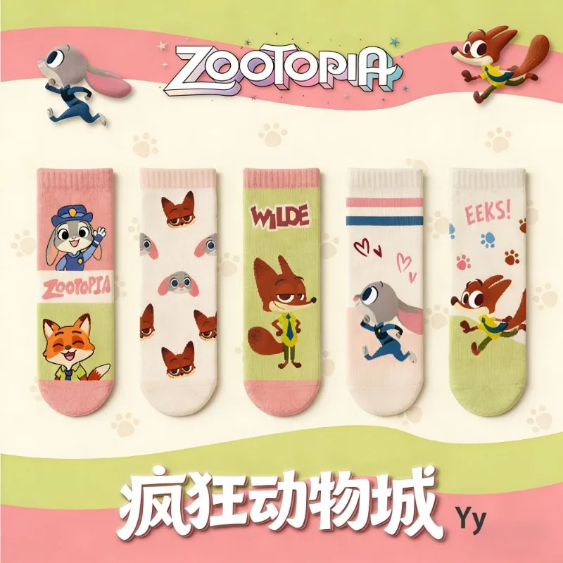 Disney Zootopia Merchandise Cartoon Judy Nick Warm Winter Socks Cute Women's Floor Socks for Home Wear Holiday Gifts
Disney Zootopia Merchandise Cartoon Judy Nick Warm Winter Socks Cute Women's Floor Socks for Home Wear Holiday Gifts