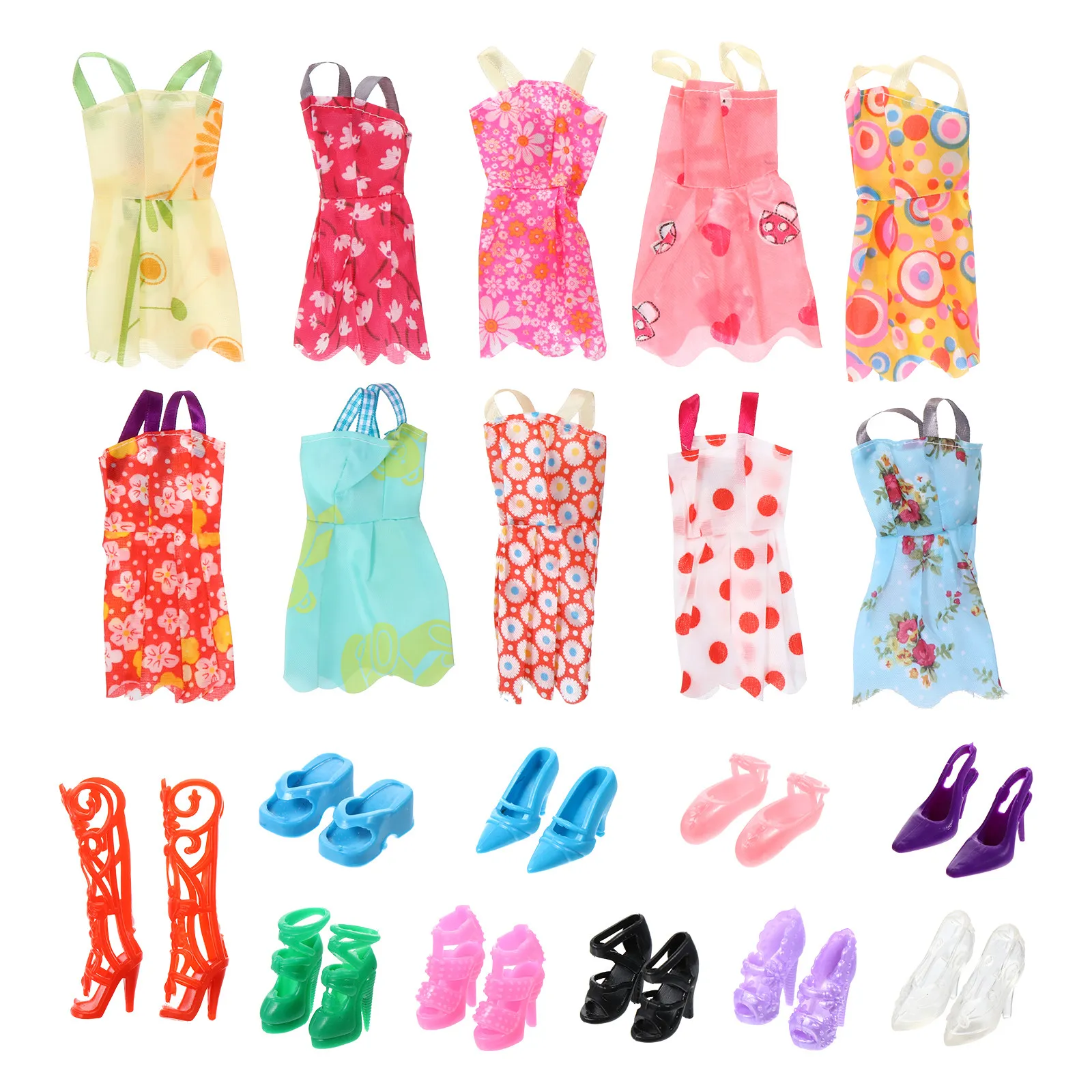 60 Pcs Girls Hair Accessory Dollhouse Accessories Dolly Dress Shoe Clothing Boots Outfit Costume
60 Pcs Girls Hair Accessory Dollhouse Accessories Dolly Dress Shoe Clothing Boots Outfit Costume