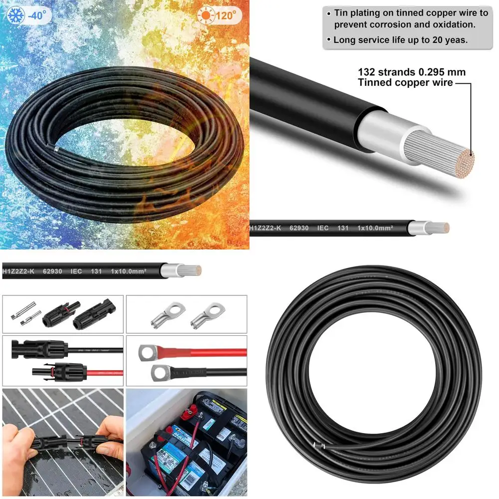 Провод медный луженый 8AWG 50T черный для наружного применения и морского сектора
Провод медный луженый 8AWG 50T черный для наружного применения и морского сектора