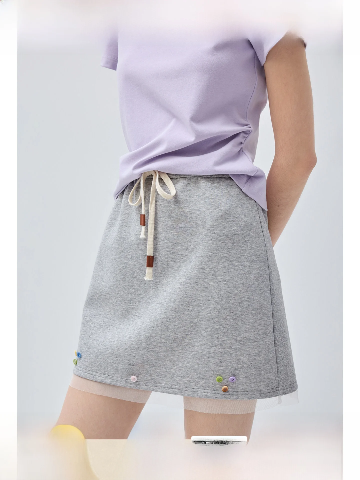 High Waist A-Line Skirt with Drawstring Versatile plus Size Half Body Skirt for Commuting Summer Suitable for Plump Women
High Waist A-Line Skirt with Drawstring Versatile plus Size Half Body Skirt for Commuting Summer Suitable for Plump Women