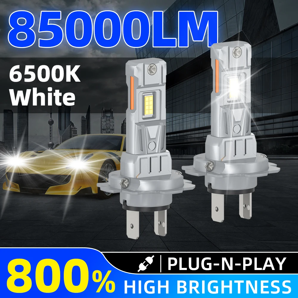 2 шт. H7 светодиодные фары H1 H4 H11 противотуманные фары 9005/HB3 9006/HB4 9012 противотуманные фары Led Canbus 85000LM дальнего и ближнего света для авто мотоцикла
2 шт. H7 светодиодные фары H1 H4 H11 противотуманные фары 9005/HB3 9006/HB4 9012 противотуманные фары Led Canbus 85000LM дальнего и ближнего света для авто мотоцикла