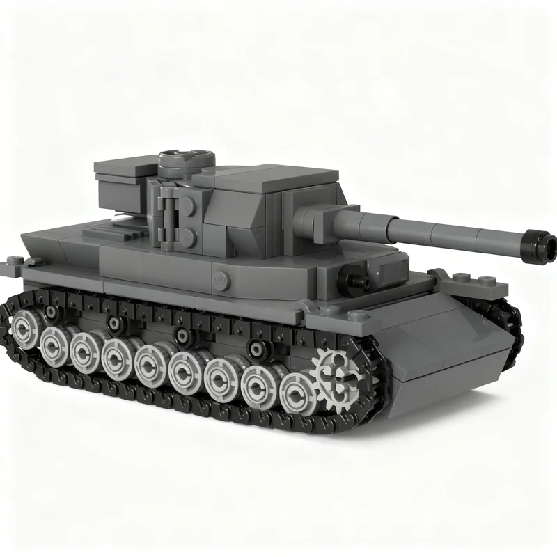 335PCS MOC Military WW2 Panzer Iv Model DIY Creative Ideas Assembly Building Blocks Birthday Gift Display Decoration Decor Set
335PCS MOC Military WW2 Panzer Iv Model DIY Creative Ideas Assembly Building Blocks Birthday Gift Display Decoration Decor Set