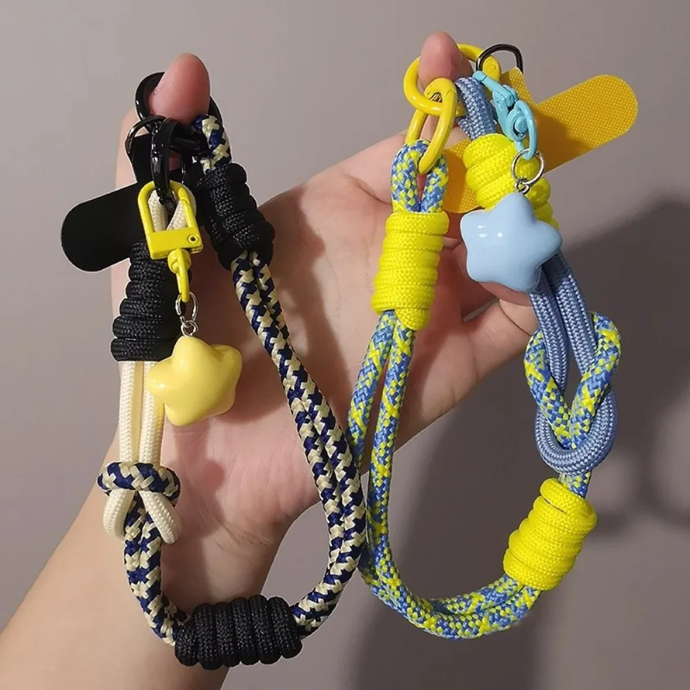 Star Keychain Woven Phone Strap Anti Lost Detachable Mobile Phone Lanyard Colorful Short Mobile Phone Charm Phone Case Hanging
Star Keychain Woven Phone Strap Anti Lost Detachable Mobile Phone Lanyard Colorful Short Mobile Phone Charm Phone Case Hanging