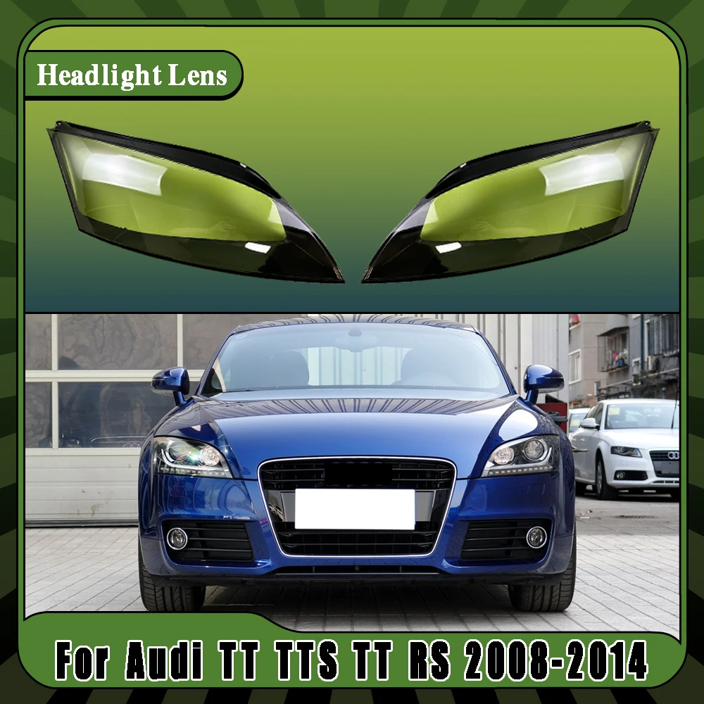 For Audi TT TTS TT RS 2008-2014 Car Front Headlight Cover Clear Light Glass Shell Head Mask Headlamp Transparent Lampshade Cover
For Audi TT TTS TT RS 2008-2014 Car Front Headlight Cover Clear Light Glass Shell Head Mask Headlamp Transparent Lampshade Cover