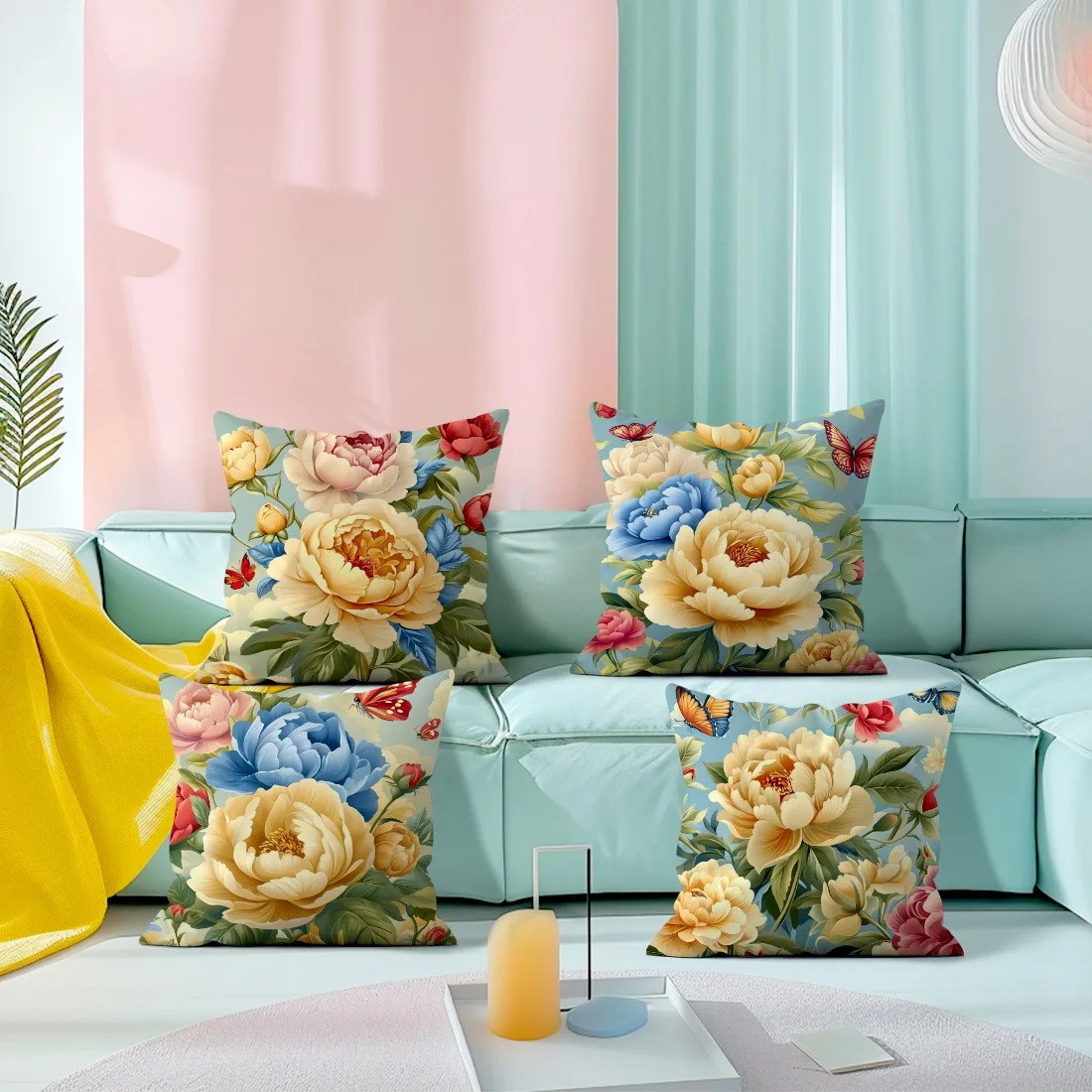 Яркая многоцветная наволочка с пионом — подушка с пышным цветочным узором для яркого современного домашнего декора
Яркая многоцветная наволочка с пионом — подушка с пышным цветочным узором для яркого современного домашнего декора