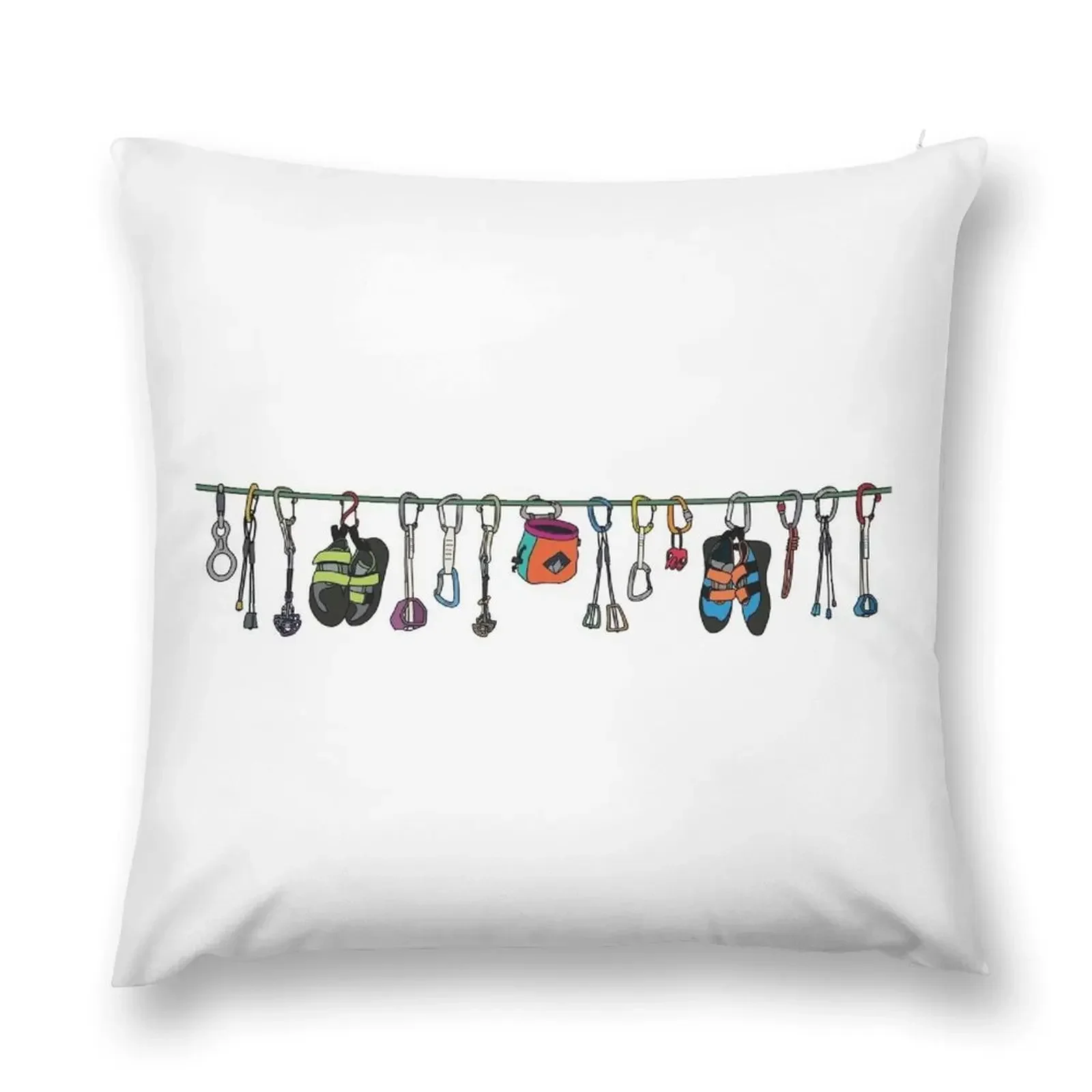 Climbing Gear On The Line Throw Pillow Christmas Covers For Cushions pillows decor home Pillow Case pillow
Climbing Gear On The Line Throw Pillow Christmas Covers For Cushions pillows decor home Pillow Case pillow