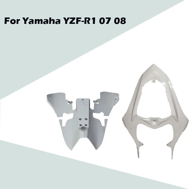 For Yamaha YZF-R1 2007 2008 Unpainted Rear Tail Upper and Lower Cover ABS Injection Fairing Motorcycle Modified Accessories
For Yamaha YZF-R1 2007 2008 Unpainted Rear Tail Upper and Lower Cover ABS Injection Fairing Motorcycle Modified Accessories