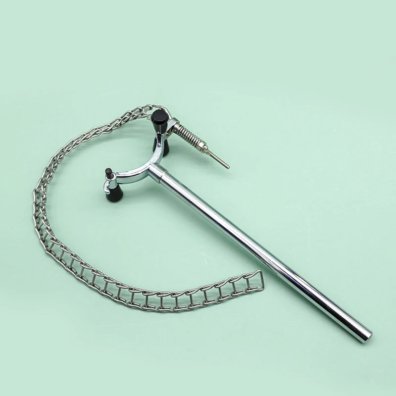 Stainless steel chain clamp, chain length 38cm, can hold round chromatography column clamps with a diameter of 40-145mm
Stainless steel chain clamp, chain length 38cm, can hold round chromatography column clamps with a diameter of 40-145mm