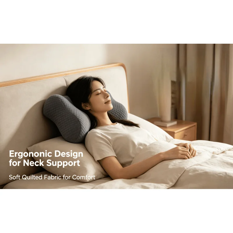Cervical Pillow – Memory Foam Contour Pillow, Bed Pillows for Side Sleeper, Ergonomic Orthopedic Sleeping Pillow
Cervical Pillow – Memory Foam Contour Pillow, Bed Pillows for Side Sleeper, Ergonomic Orthopedic Sleeping Pillow