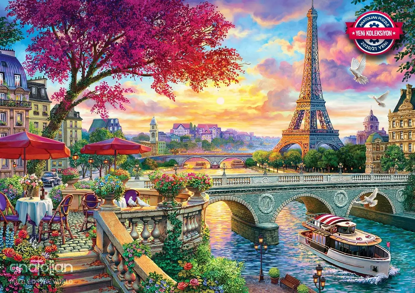 Adult Blooming Paris Jigsaw Puzzle 1000/500/300/120 Pieces Stress Relief Entertainment Toys Landscape Puzzles Christmas Gifts
Adult Blooming Paris Jigsaw Puzzle 1000/500/300/120 Pieces Stress Relief Entertainment Toys Landscape Puzzles Christmas Gifts