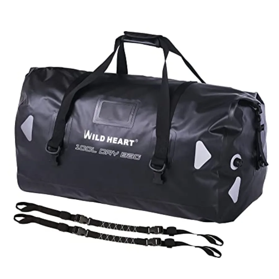 Waterproof Motorcycle Duffel Bag PVC500D Double-bottom With Rope Straps and Inner Pocket for Kayaking Camping Boating Motorcycl
Waterproof Motorcycle Duffel Bag PVC500D Double-bottom With Rope Straps and Inner Pocket for Kayaking Camping Boating Motorcycl
