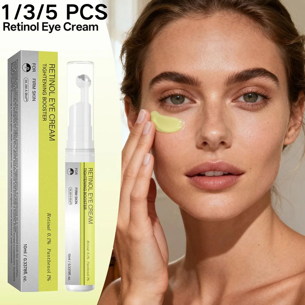 1/3/5 PCS Retinol Eye Cream Essence Tightening Firming Eye Care With Roller Ball Massage Anti-Aging Eye Cream Repair Serum
1/3/5 PCS Retinol Eye Cream Essence Tightening Firming Eye Care With Roller Ball Massage Anti-Aging Eye Cream Repair Serum