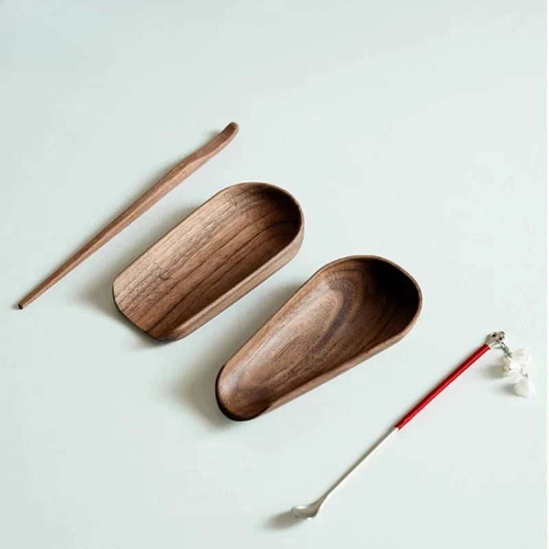 Chinese Walnut Wood Flat Boat Tea Scoop Creative Tea Leaf Container Shovel Chahe Household Appreciation Ladle Teaset Ornaments
Chinese Walnut Wood Flat Boat Tea Scoop Creative Tea Leaf Container Shovel Chahe Household Appreciation Ladle Teaset Ornaments