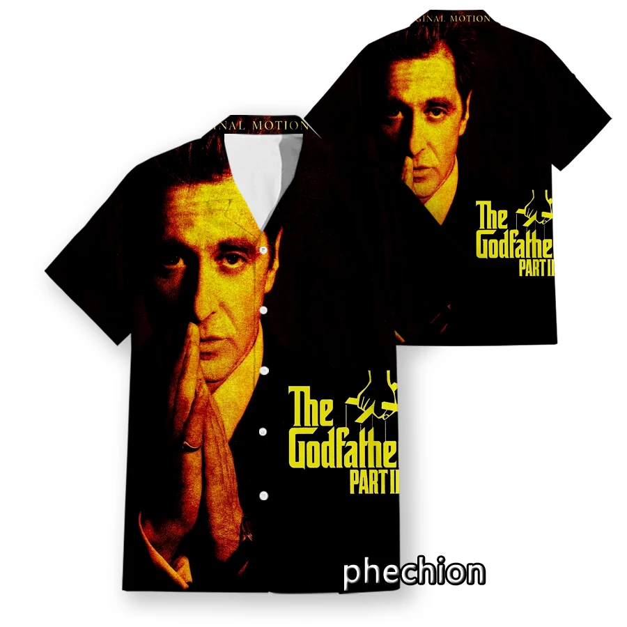 Hawaiian Short Sleeve Men's Shirt The GodfatherFunny 3D Printed Casual Shirts Fashion Men Tops W37
Hawaiian Short Sleeve Men's Shirt The GodfatherFunny 3D Printed Casual Shirts Fashion Men Tops W37