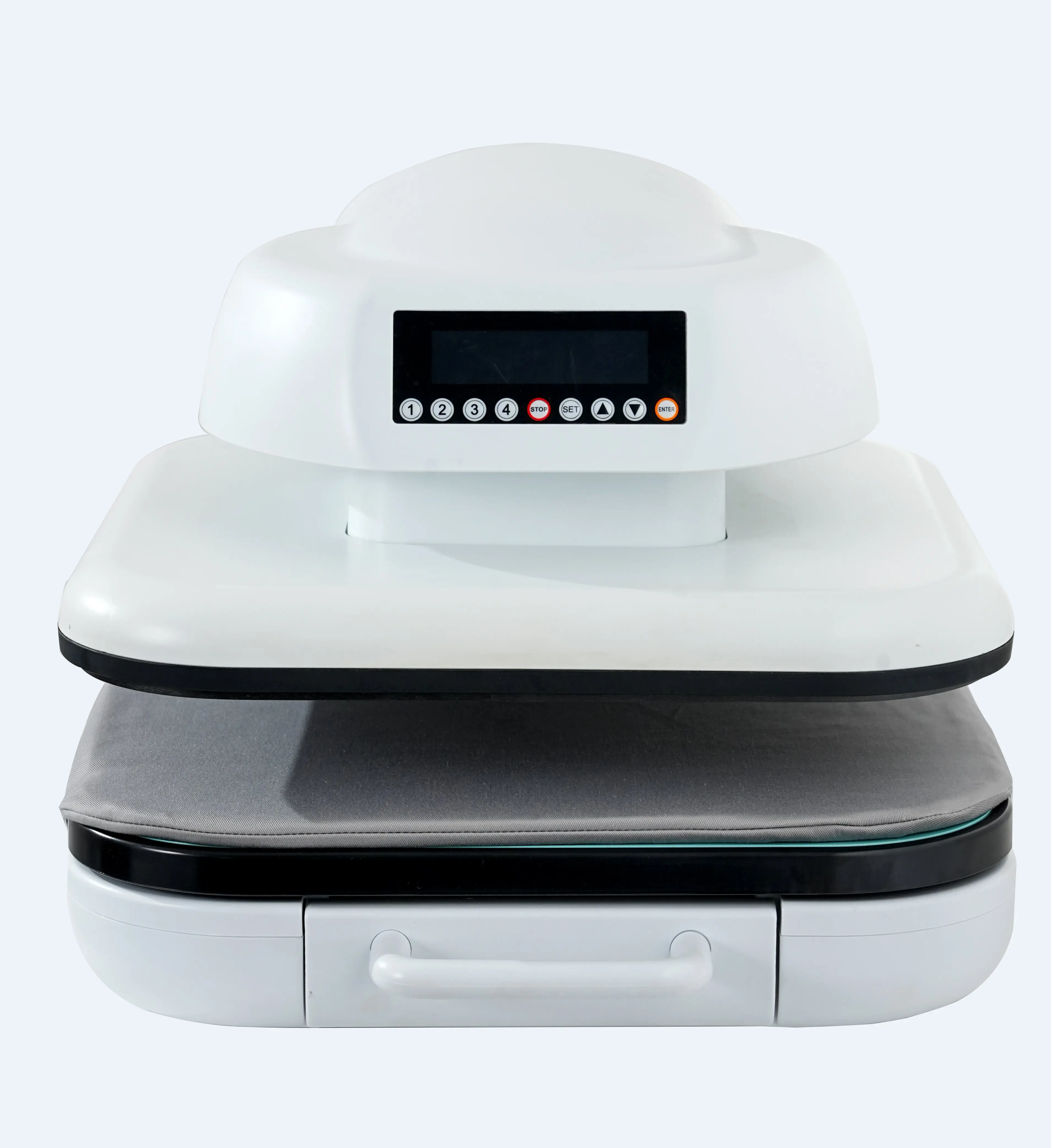 NEW Design Intelligent Manufacturing High Pressure Sublimation Slide Rail T Shirt Auto-Open 38*38 Cm Heat Press Machines
NEW Design Intelligent Manufacturing High Pressure Sublimation Slide Rail T Shirt Auto-Open 38*38 Cm Heat Press Machines