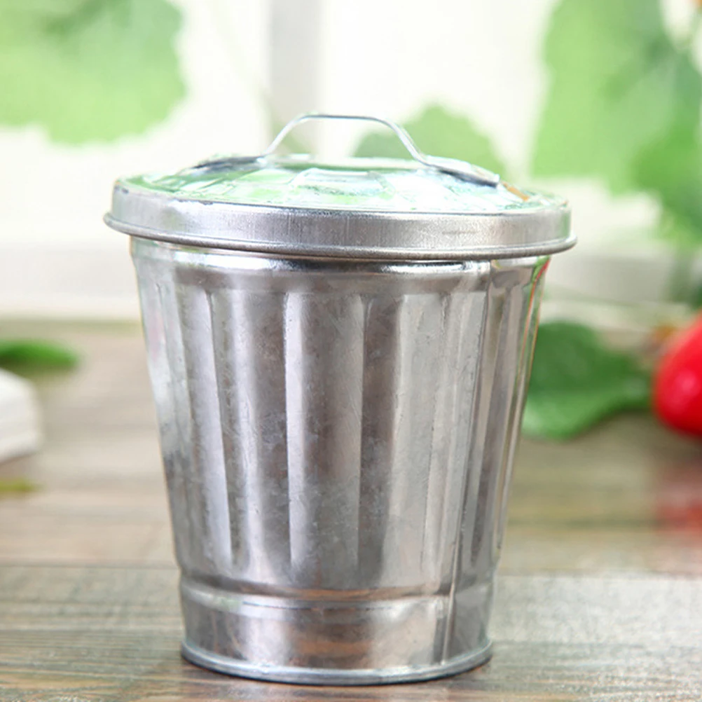 3Pcs Trash Can Galvanized Iron Waste Container Desktop Flowerpot Lightweight Portable Indoor Outdoor Storage Bin
3Pcs Trash Can Galvanized Iron Waste Container Desktop Flowerpot Lightweight Portable Indoor Outdoor Storage Bin