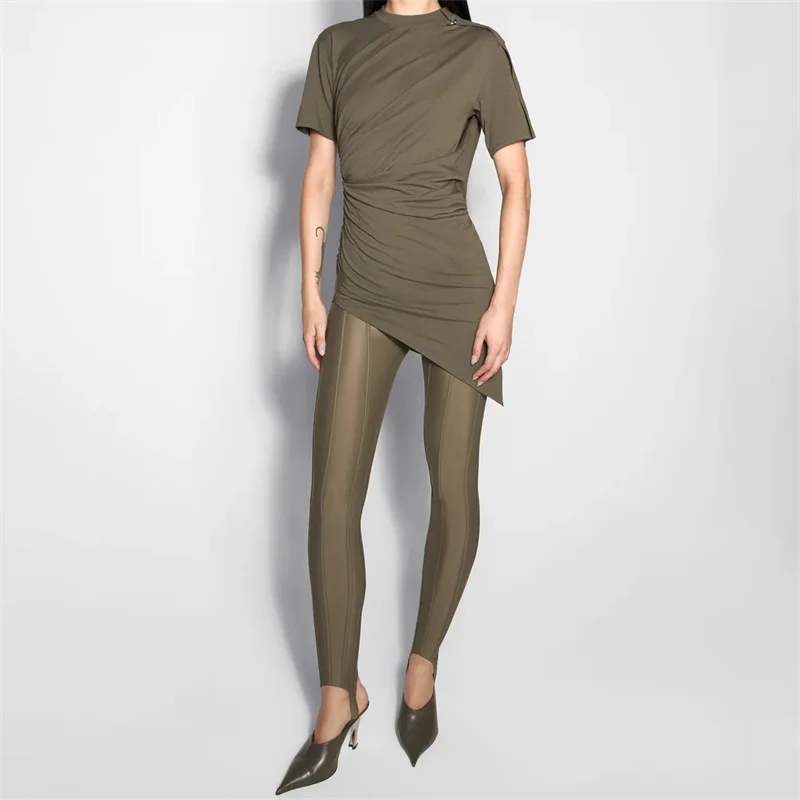Womens dresses New elastic slim fit short sleeved mini dress for summer 2025 Asymmetric round neck short dresses party dresses
Womens dresses New elastic slim fit short sleeved mini dress for summer 2025 Asymmetric round neck short dresses party dresses