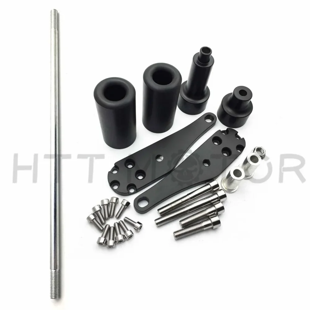 Aftemarket Motorcycle Parts No Cut Frame Slider Protector for Kawasaki 2006 2007 ZX10R ZX-10R ZX 10R Black
Aftemarket Motorcycle Parts No Cut Frame Slider Protector for Kawasaki 2006 2007 ZX10R ZX-10R ZX 10R Black
