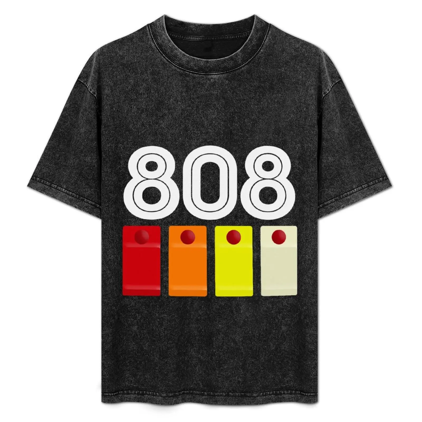 808 Drum Machine Button Grid Design T-Shirt Outdoor Work Short Sleeve Top
808 Drum Machine Button Grid Design T-Shirt Outdoor Work Short Sleeve Top