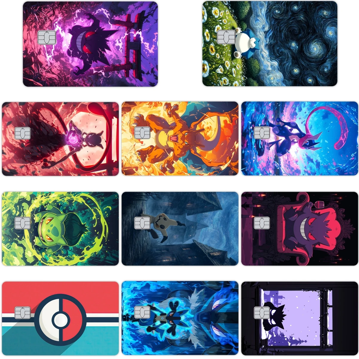 Pocket Monsters Gengar Mewtwo Film Skin Cover Credit Card Stickers Cartoon Pvc Debit Visa Bank Card Front Side Waterproof Decor
Pocket Monsters Gengar Mewtwo Film Skin Cover Credit Card Stickers Cartoon Pvc Debit Visa Bank Card Front Side Waterproof Decor