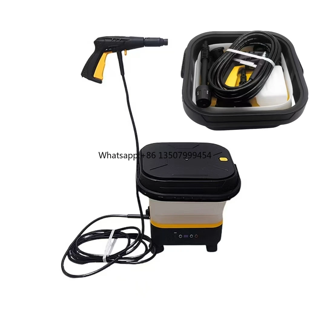 Type-C Rechargeable Multifunctional Folding Bucket High Pressure Mobile Portable Car Wash Gun Auto Washing Machine for Car
Type-C Rechargeable Multifunctional Folding Bucket High Pressure Mobile Portable Car Wash Gun Auto Washing Machine for Car