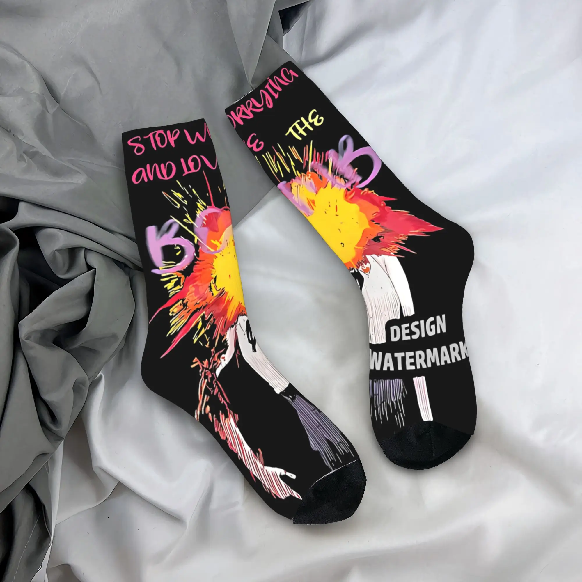 Anime Reze Socks Chainsaw Man Non Slip Stockings Unisex Men Soft Skateboard Socks Spring Harajuku Pattern Socks
Anime Reze Socks Chainsaw Man Non Slip Stockings Unisex Men Soft Skateboard Socks Spring Harajuku Pattern Socks