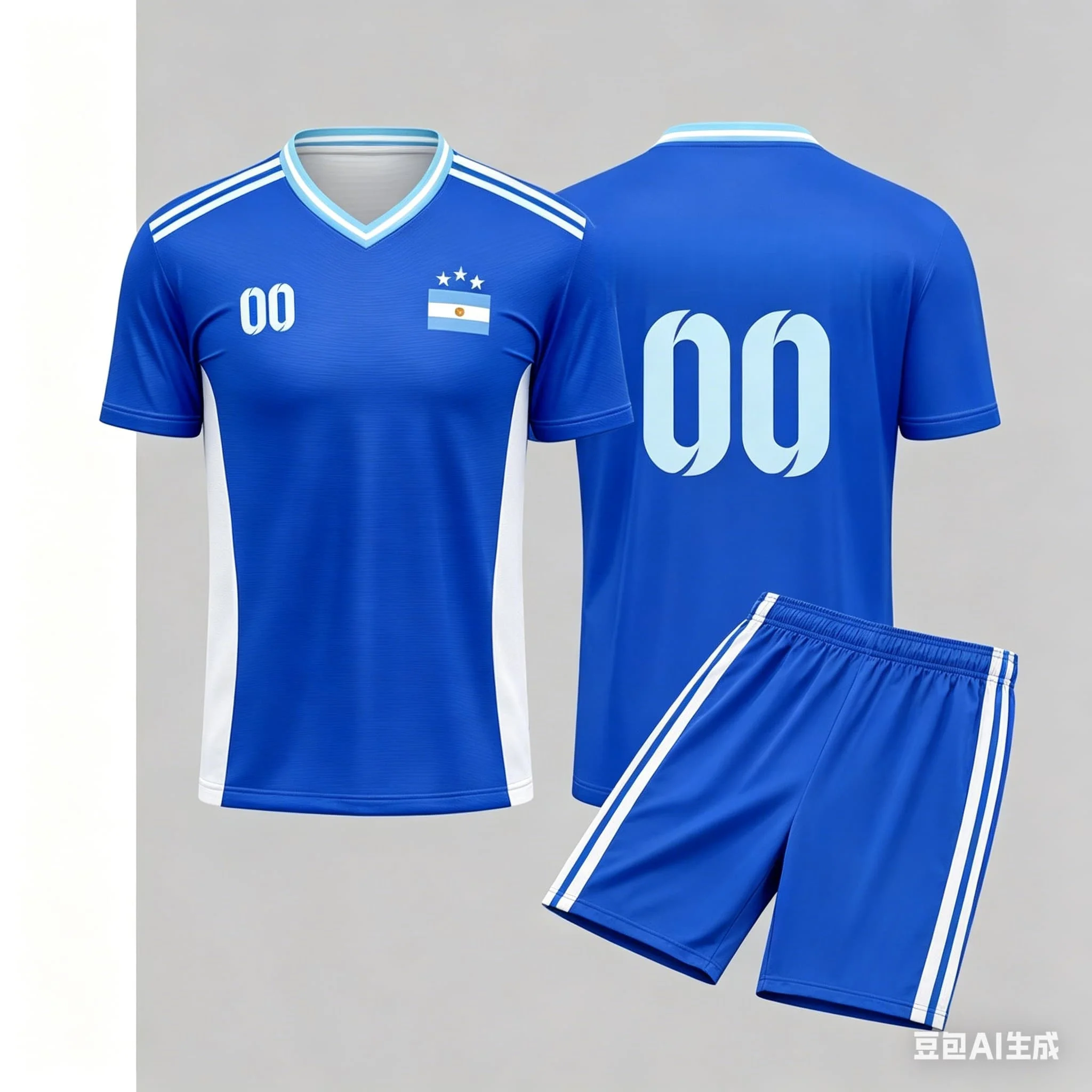Argentina Jerseys Pattern T-Shirt for Men Football 3D Print Short Sleeve Tops Summer Loose V-Neck T Shirts Set Sport Tees
Argentina Jerseys Pattern T-Shirt for Men Football 3D Print Short Sleeve Tops Summer Loose V-Neck T Shirts Set Sport Tees