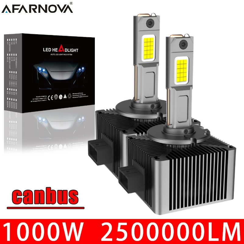 1000 Вт D1S D3S Светодиодная автомобильная фара HID D2S D4S Светодиодная фара D1R D3R Лампа ксенонового автомобильного фонаря Турбо-лампа Canbus 6000K Plug&Play 2 шт.
1000 Вт D1S D3S Светодиодная автомобильная фара HID D2S D4S Светодиодная фара D1R D3R Лампа ксенонового автомобильного фонаря Турбо-лампа Canbus 6000K Plug&Play 2 шт.